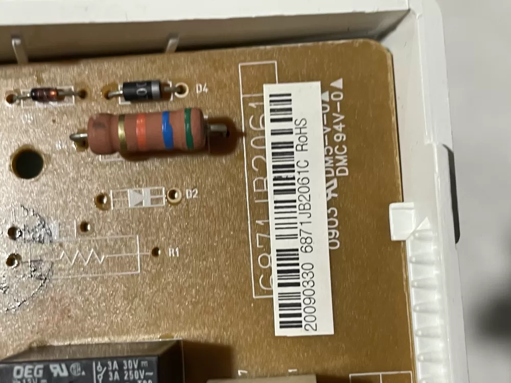 LG 6871JB2061C Refrigerator Control Board AZ152322 | Wm915