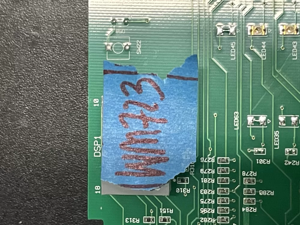 Whirlpool Cabrio W10566878 Washer User Interface Control Board AZ13695 | 723