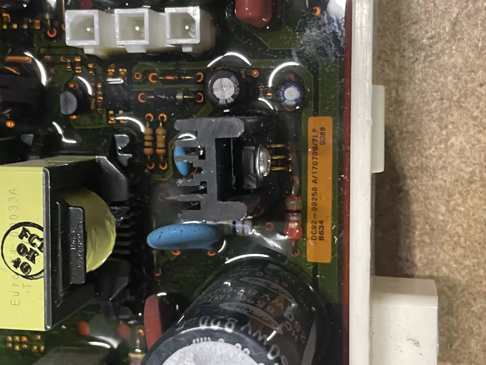 Samsung DC92-00250A DC92-00250 Washer Control Board AZ26889 | KMV136