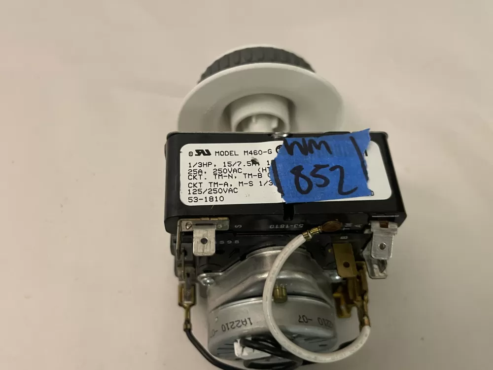 Maytag Admiral Norge AP6009645 53-1810 WP53-1810 Dryer Timer AZ104033 | Wm852