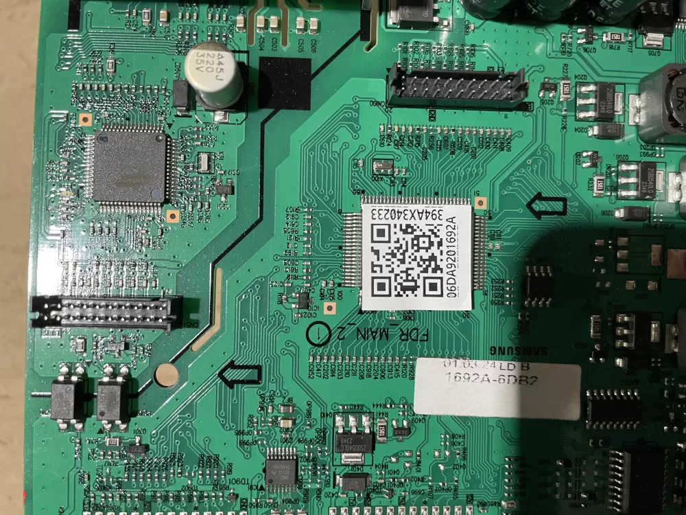 Samsung DA92 01692A Refrigerator Control Board AZ72555 | KM829