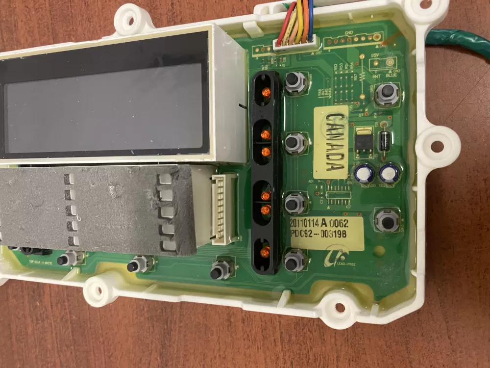 Samsung DC92-00319B Washer User Interface Control Board AZ48949 | BKV449