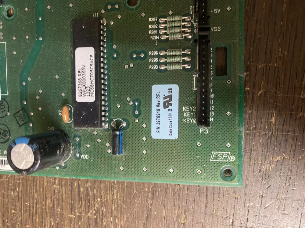 Whirlpool WP8546219 Dryer Control Board AZ52671 | BK1865