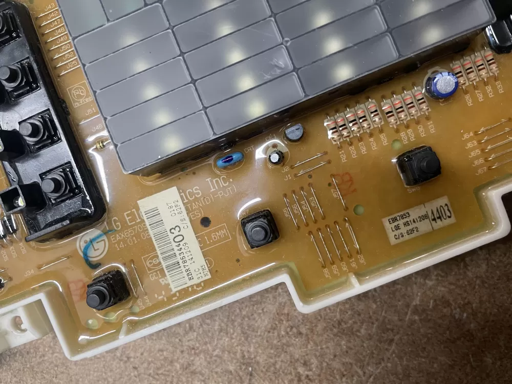 LG EBR78534403 Washer Control Board AZ4645 | KMV224