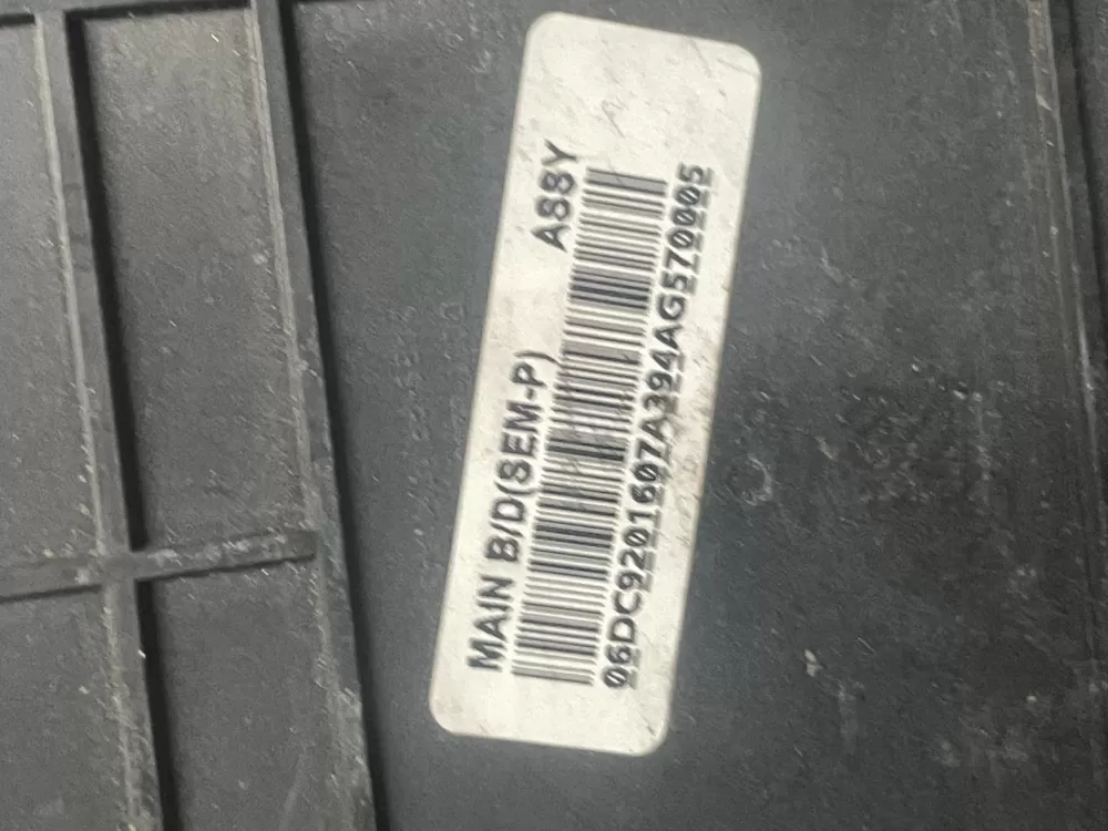 Samsung DC92 01607A Dryer Control Board Interface AZ17553 | WMV142