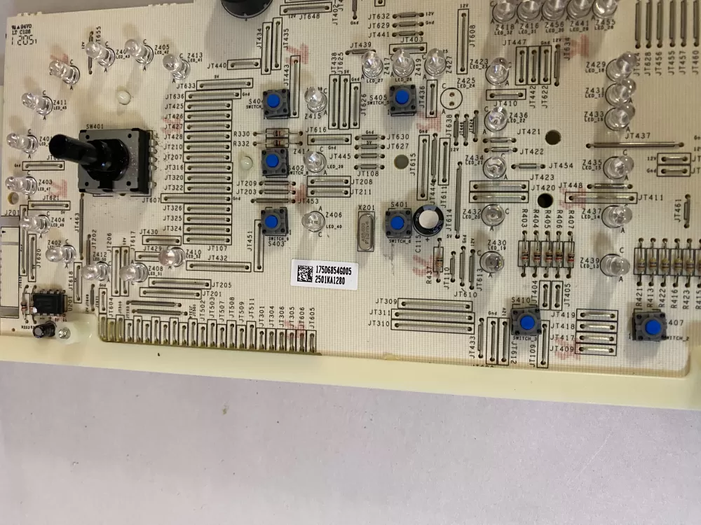 GE WH12X10613 175D6854G007 Washer Control Board AZ120614 | BK2218