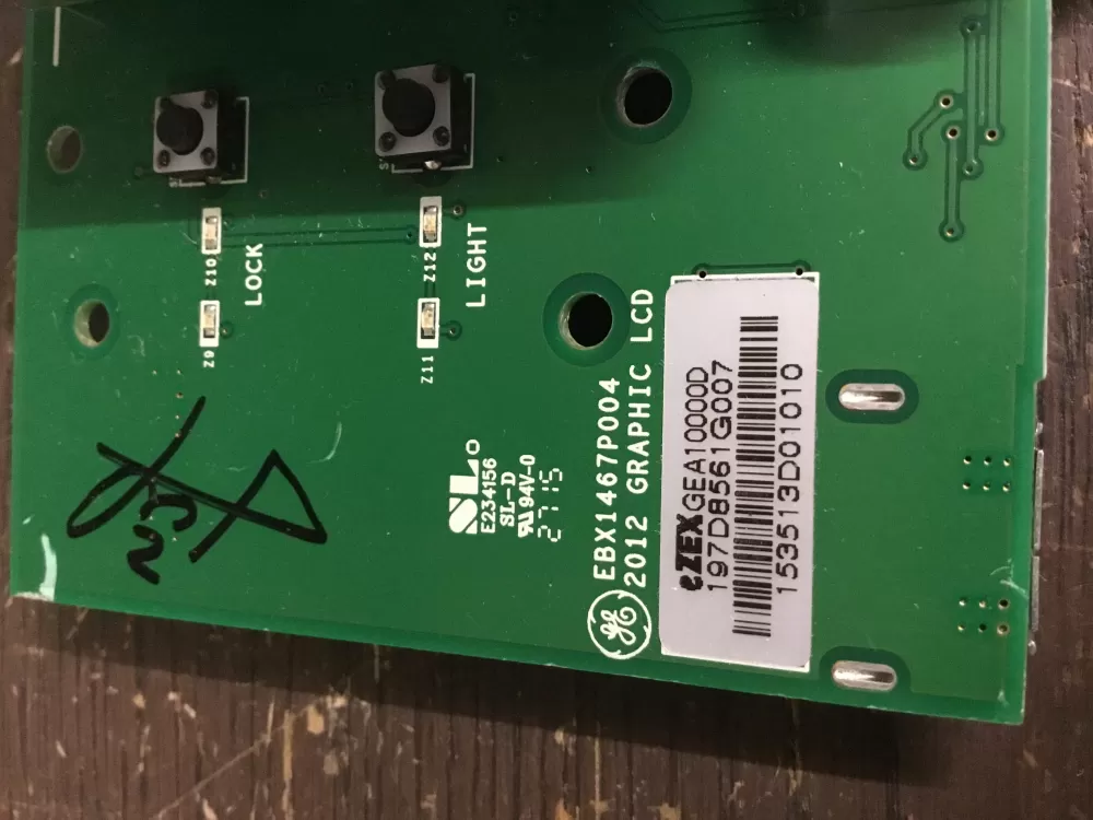 GE WR55X34167 Refrigerator Dispenser Display Control Board AZ19601 | NR173