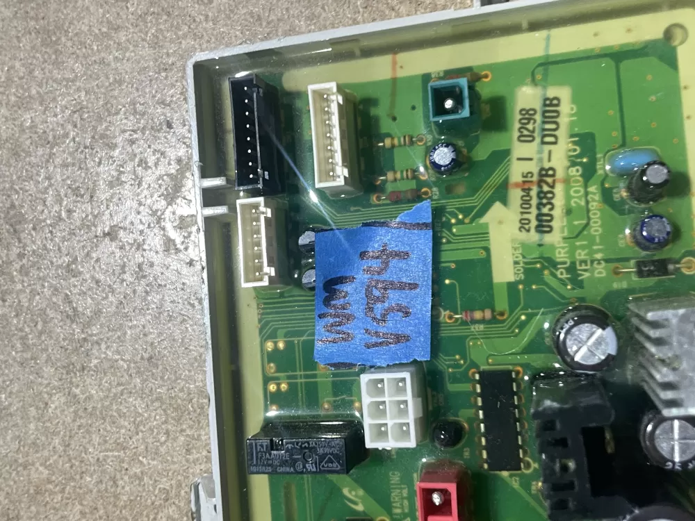 Samsung DC92-00123C AP4559425 Dryer Control Board AZ67672 | Wmv594