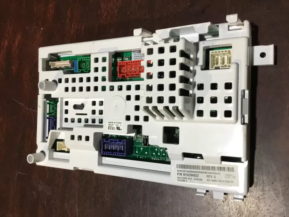 Whirlpool Maytag Washer Control Board   W10296107 AZ72261 | NRV608