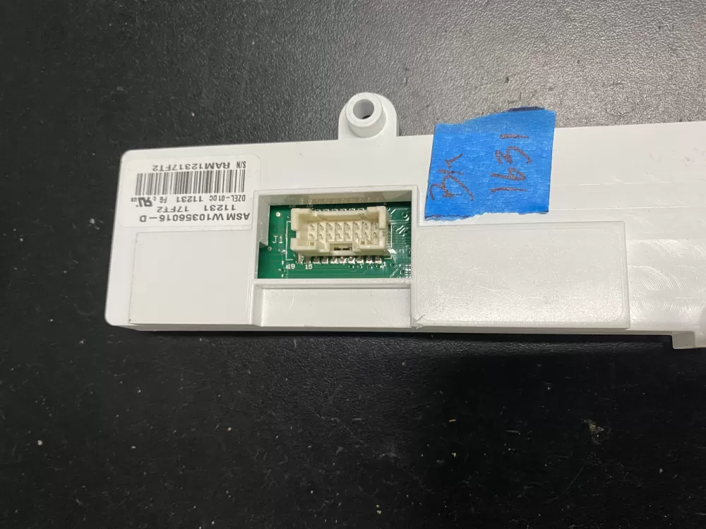 Whirlpool W10321837 Dishwasher Control Board Interface AZ22619 | BK1631