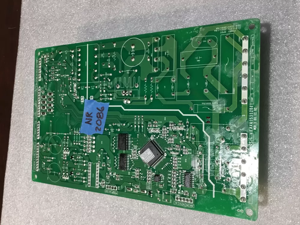 LG Kenmore EBR41531304 CSP30000204 Refrigerator Control Board AZ64070 | NR2086
