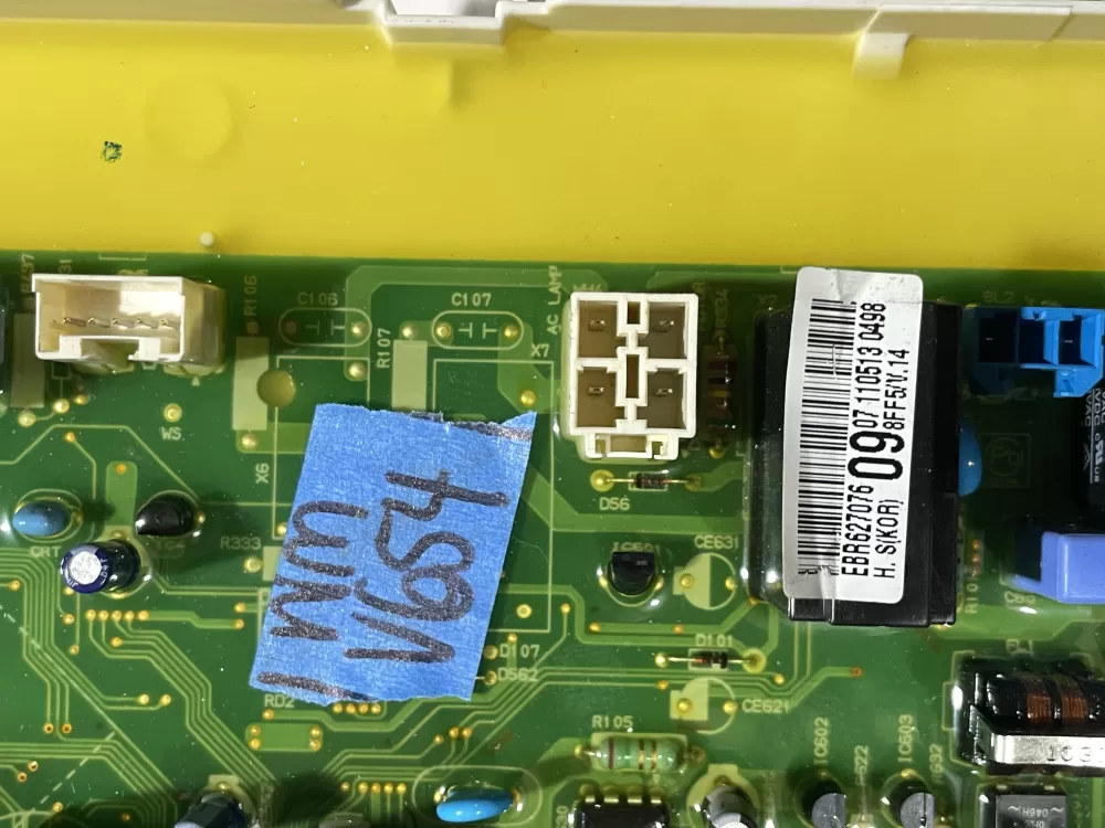 LG EBR62707609 EAX61170502 EBR62707611 Dryer Control Board AZ111486 | Wmv654