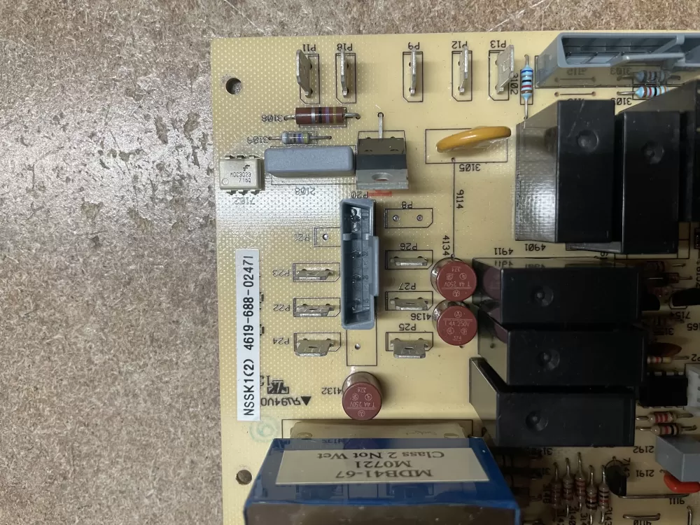 Whirlpool Maytag 4619 688 02471 Microwave Control Board AZ7206 | KM1618