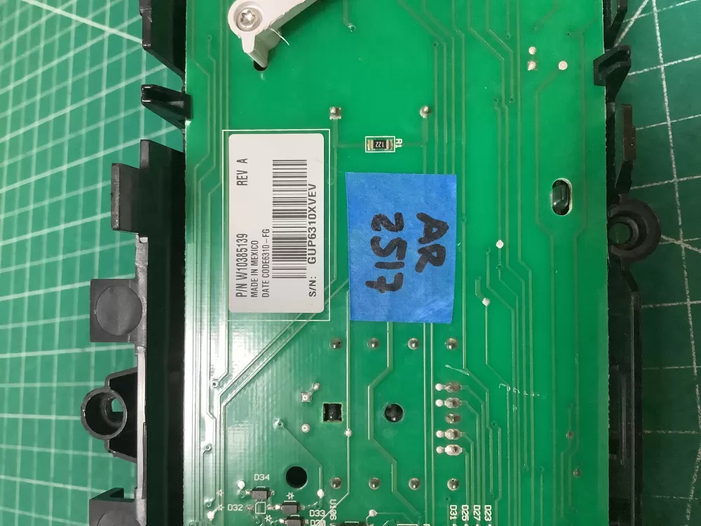 LG Whirlpool Washer Control Board W10310983 AZ226690 | AR2517