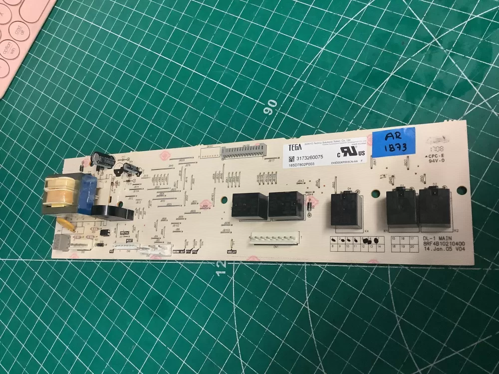 GE Power Dishwasher Control Board 165D7802P003 WD21X10247 AZ201465 | AR1873