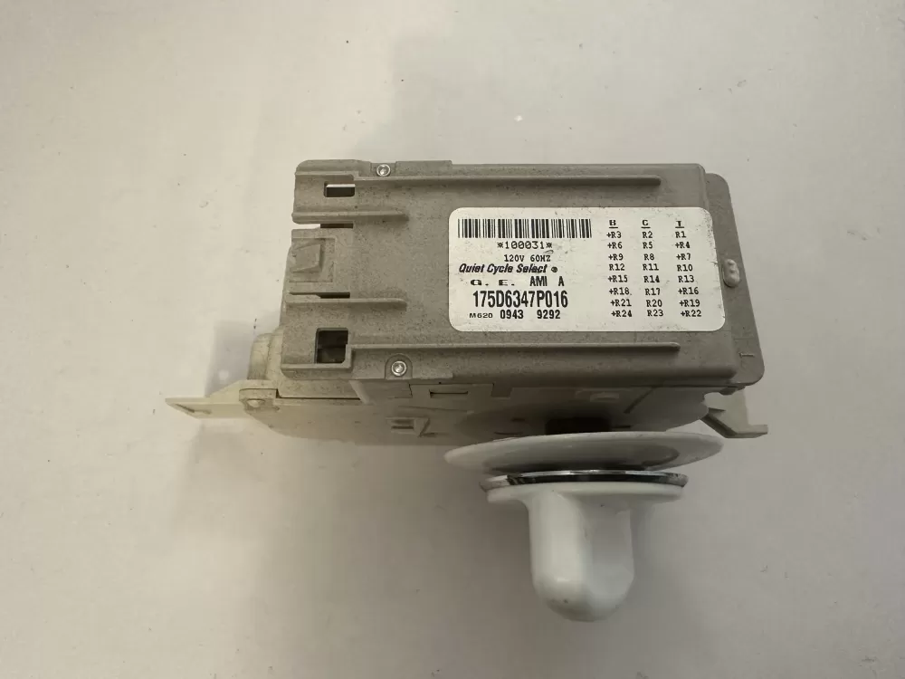 General Electric AP2046010 278272 175D2307P016 WH12X1073 PS269986 175D6347P016 Washer Timer