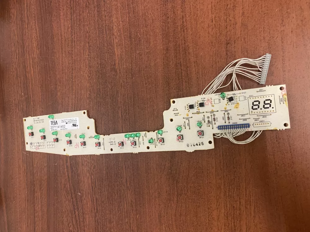 GE 165D7803P001 Dishwasher Control Board