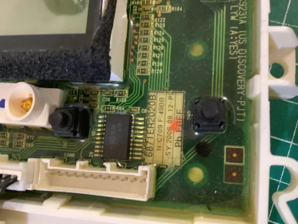 LG 6870EC9236A 6871ER2020B Washer Control Board AZ195903 | NRV891