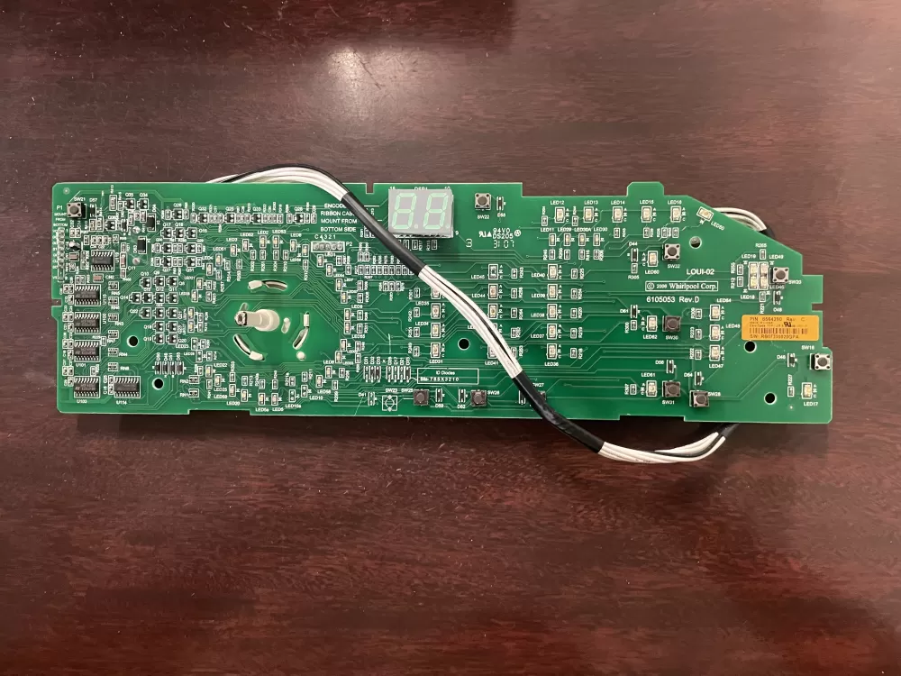 Whirlpool  Maytag  Kenmore 8564290 8565349 Washer Control Board