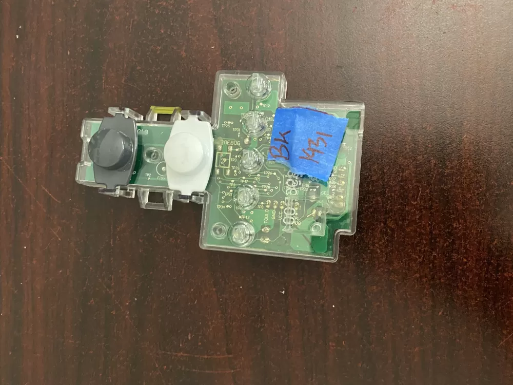 GE 234D2618G001 WE04X27284 Dryer Control Board AZ54174 | BK1931