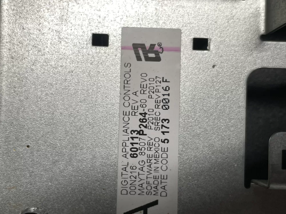 Maytag Jenn-Air WP74009716 Range Oven Main Control Display Board AZ2736 | WmV242