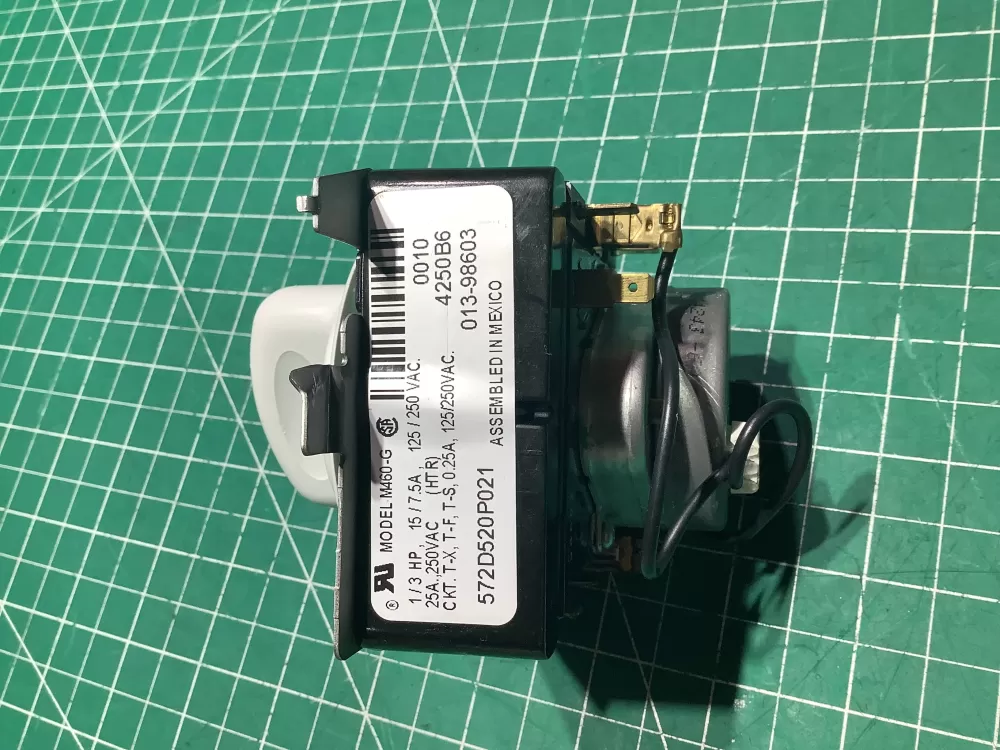 GE 572D520P021 WE4M271 Dryer Timer