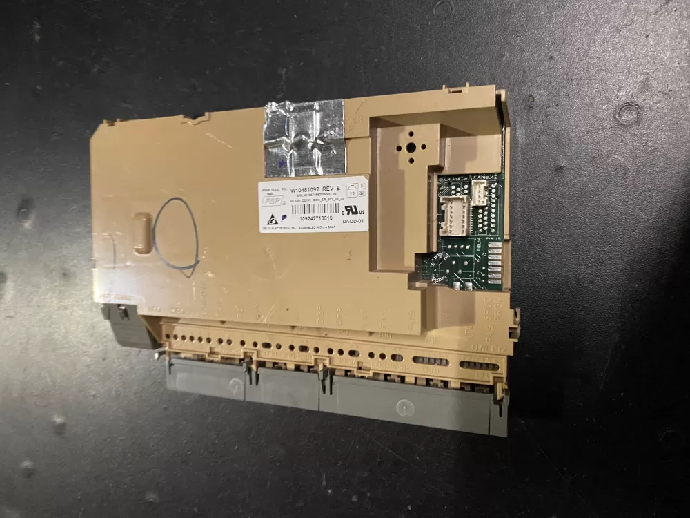 Kenmore W10481091 W10866118 AP6027291 W10567073 W10567080 W10745399 W10813313 4459703 PS11759622 W10403604 W10403605 W10481092 W10509836 W10584058 W10608629 W10643059 W10643064 W10796283 W10842318 Dishwasher Control Board