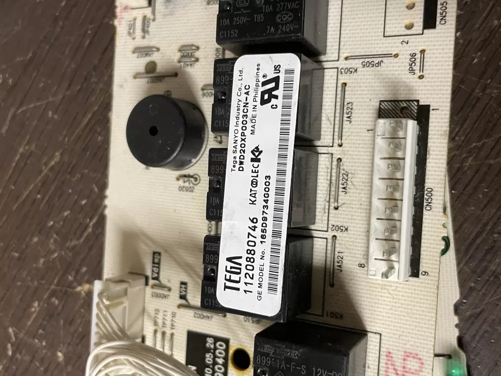 GE 165D9734G003 Dishwasher Control Board AZ43151 | Wm1747