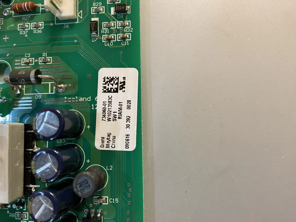 Maytag KitchenAid W10213583C Refrigerator Control Board AZ101899 | BG1969
