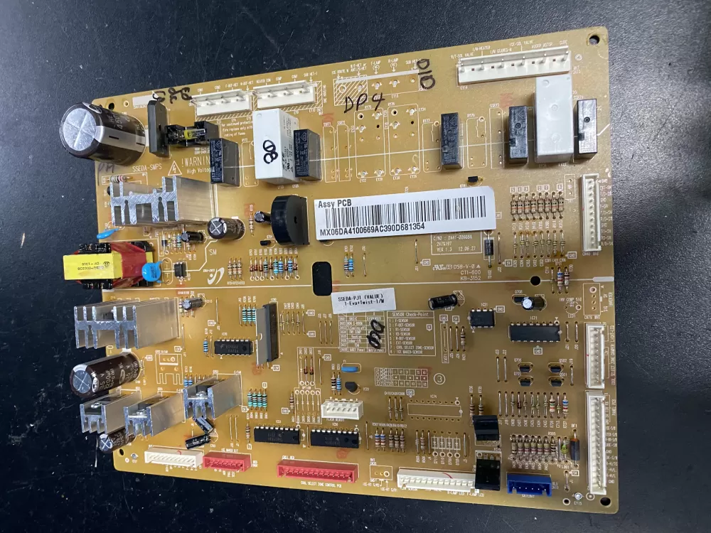 Samsung AP4909012 DA92-00055A Refrigerator Control Board AZ11828 | BK615