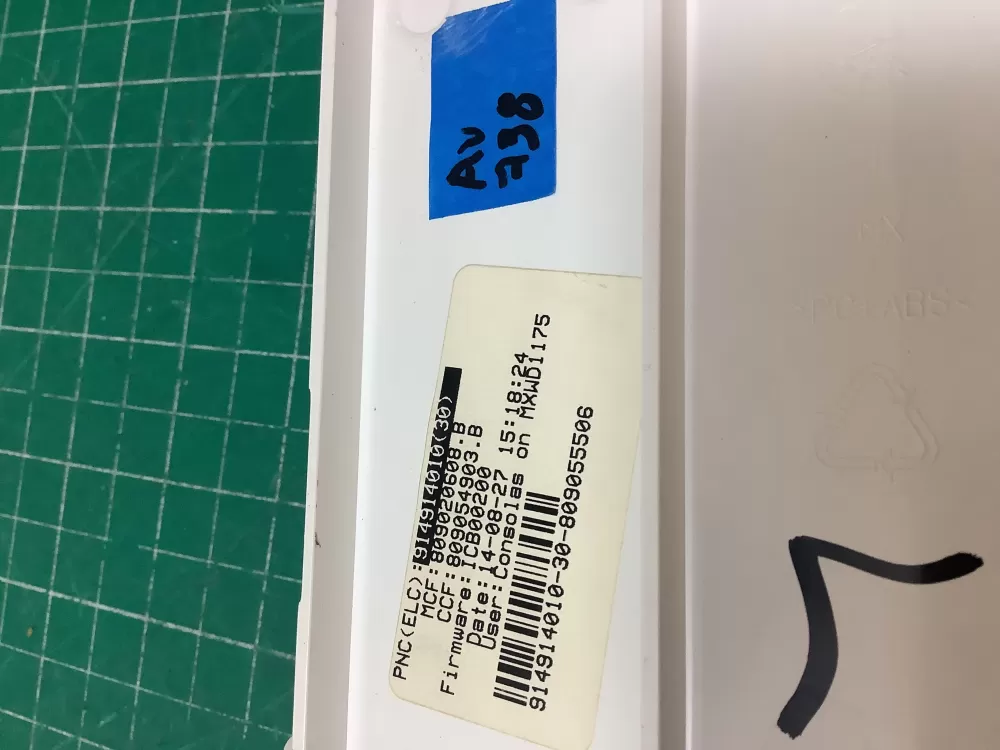 Frigidaire 809055506 914914010 Washer UI Control Board AZ226455 | ARV738
