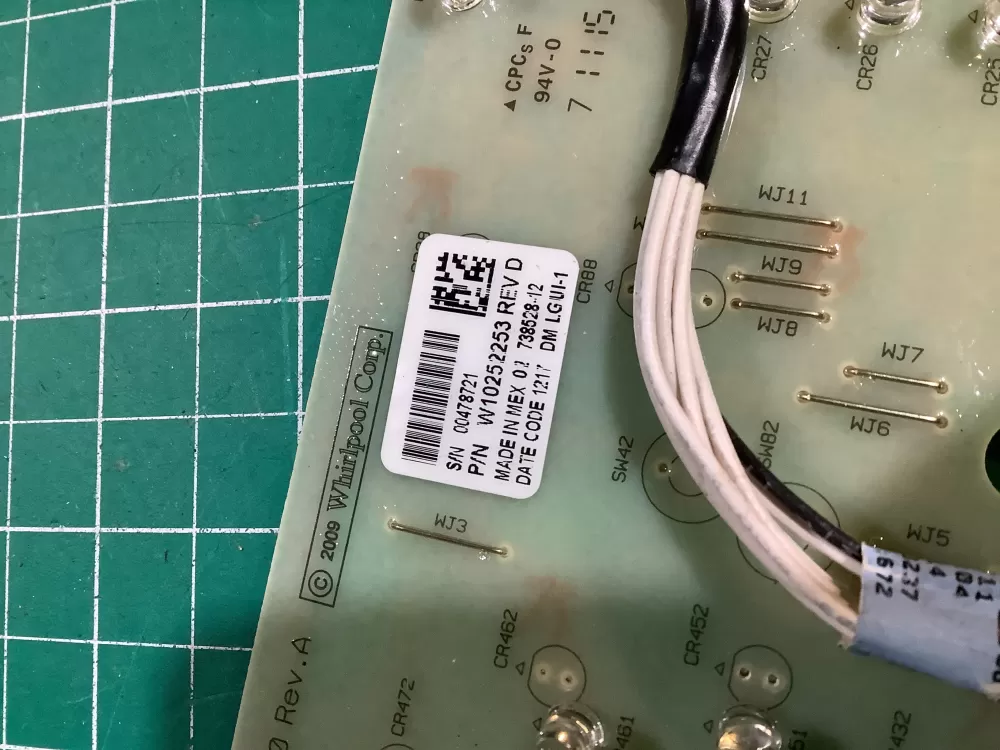 Whirlpool Kenmore W10252253 Washer Control Board AZ165630 | NR2549