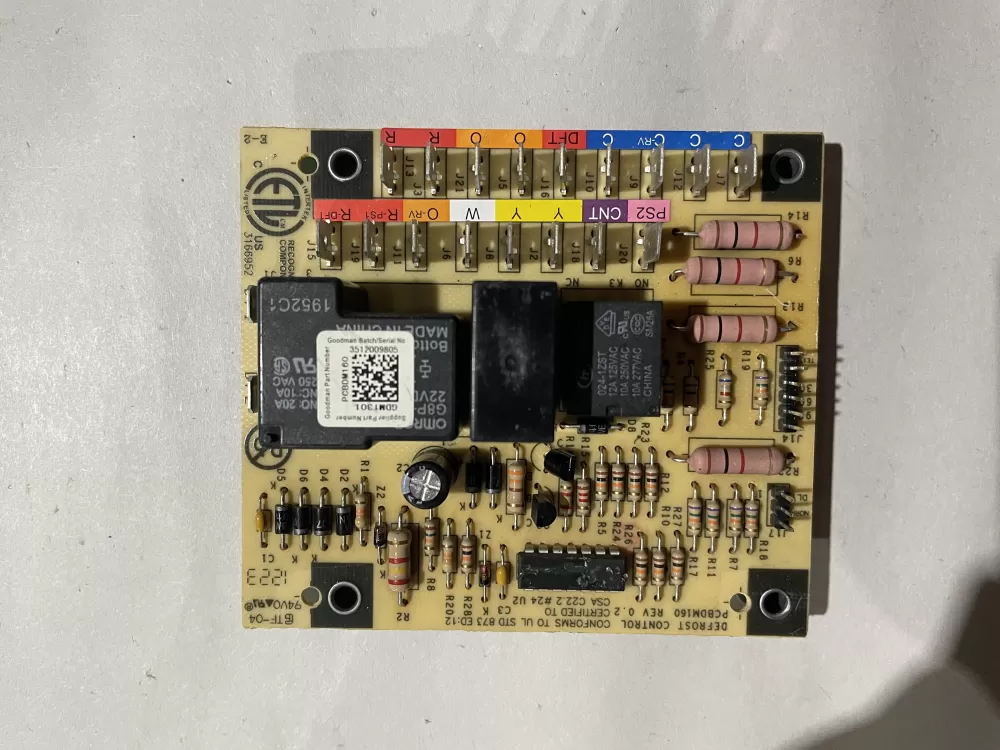 Amana Goodman PCBDM160 Control Board Heat Pump 3512009805 AZ190555 | KM634