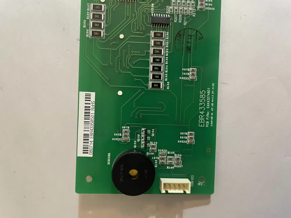 LG Kenmore EBR43358501 Refrigerator Control Board AZ108320 | KM76