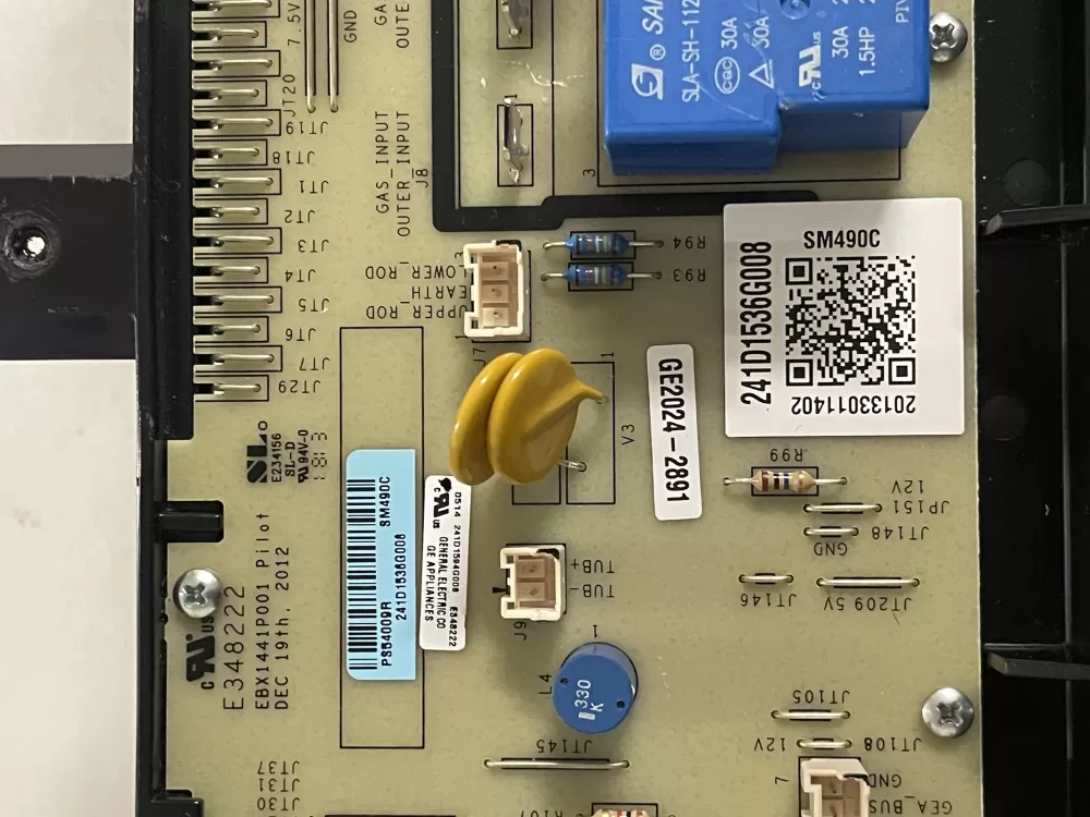 GE 241D1536G015 241D1594G015 EBX1441P001 Dryer Control Board AZ137587 | KMV70