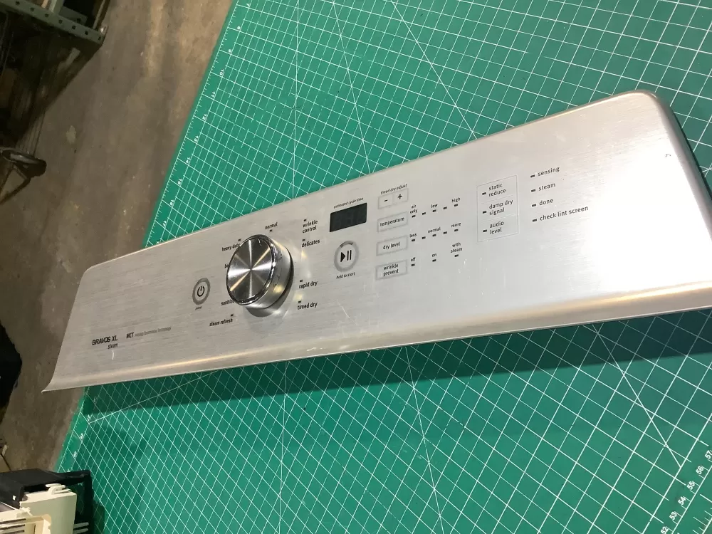 W10872844 Whirlpool Dryer Fascia