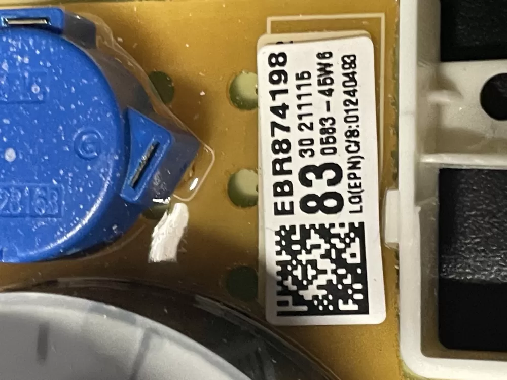 LG EBR35661158 Washer Display Control Board UI Assembly AZ11085 | V249