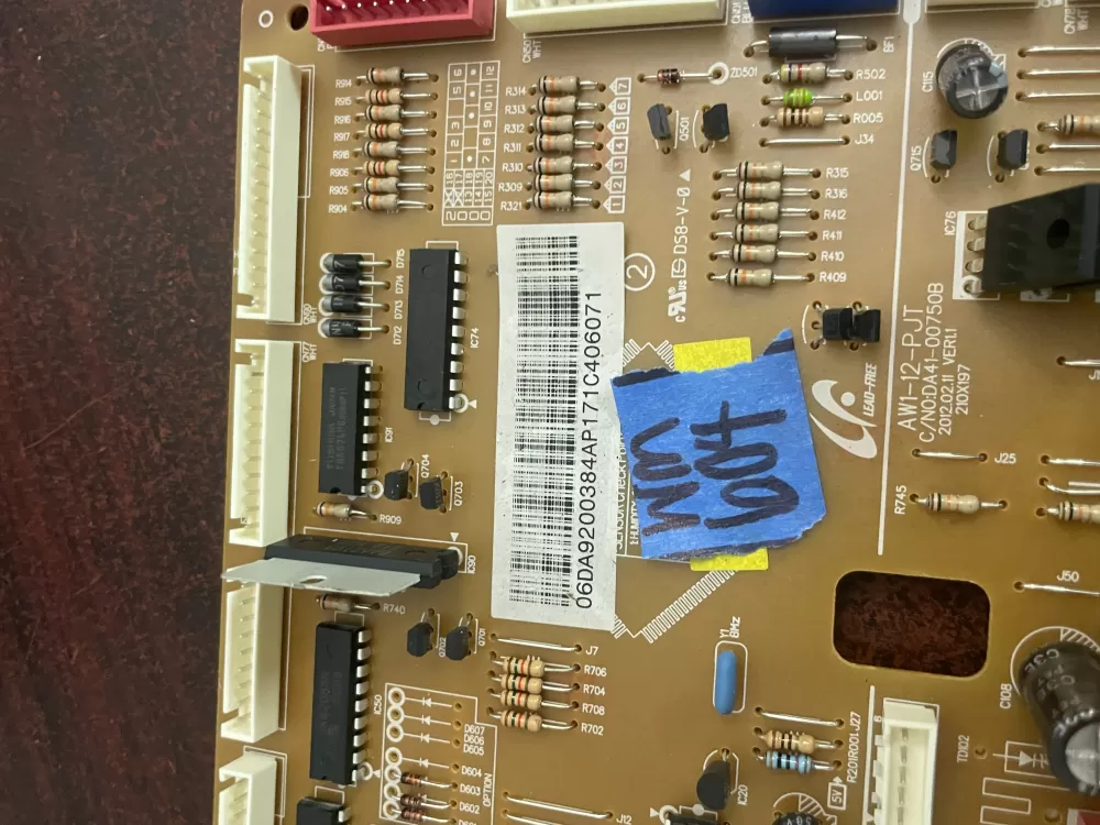 Samsung DA92 00384A Refrigerator Control Board AZ93445 | Wm604