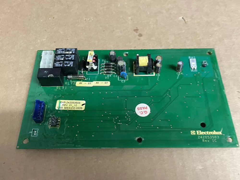 Frigidaire 242053503  AP4567227  1793035  AH3408672  EA3408672  PS3408672  242053503B Refrigerator Control Board