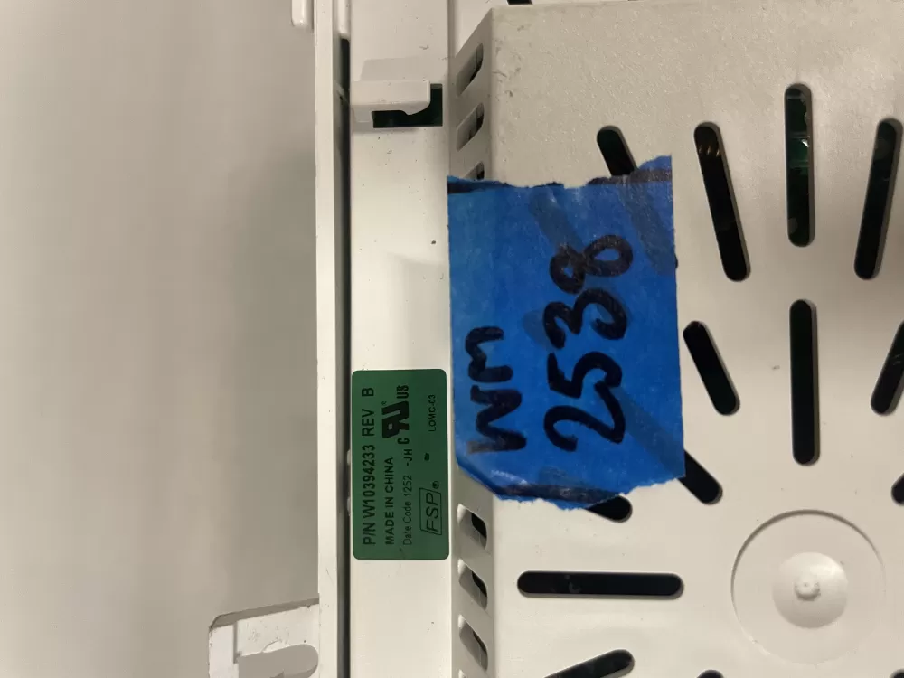 Whirlpool W10394233 Washer Control Board AZ224751 | Wm2538
