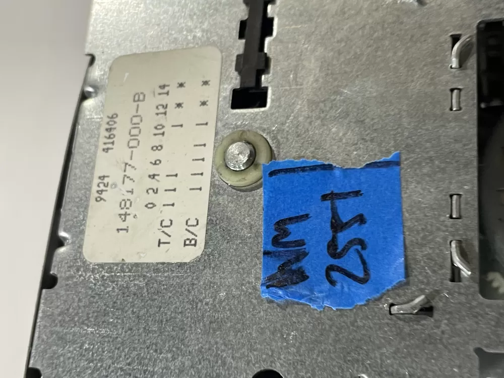 Kenmore 148177 000 Washer Timer AZ165434 | Wm2551