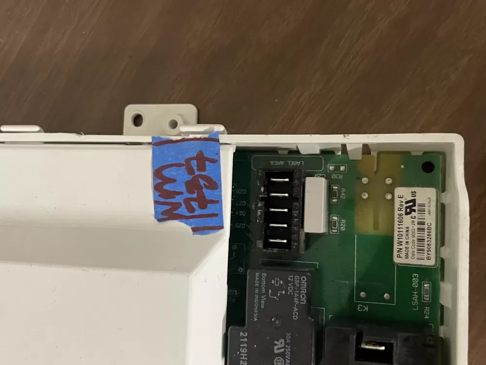 Whirlpool Maytag Kenmore W10111606 6105034 Dryer Control Board AZ42399 | Wm1737