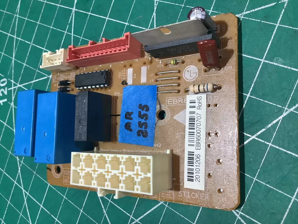 LG EBR60070703 EBR60070707 Refrigerator Power Control Board AZ185353 | AR2555