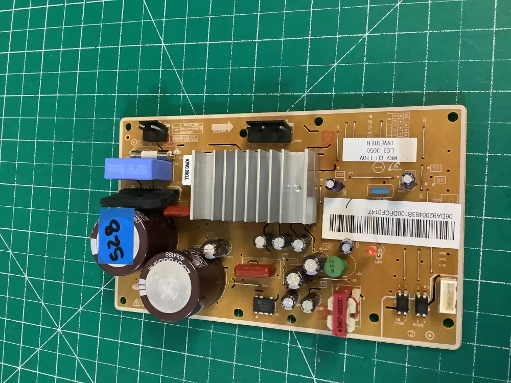 Samsung DA92-00483B Refrigerator Control Board Inverter AZ226992 ...