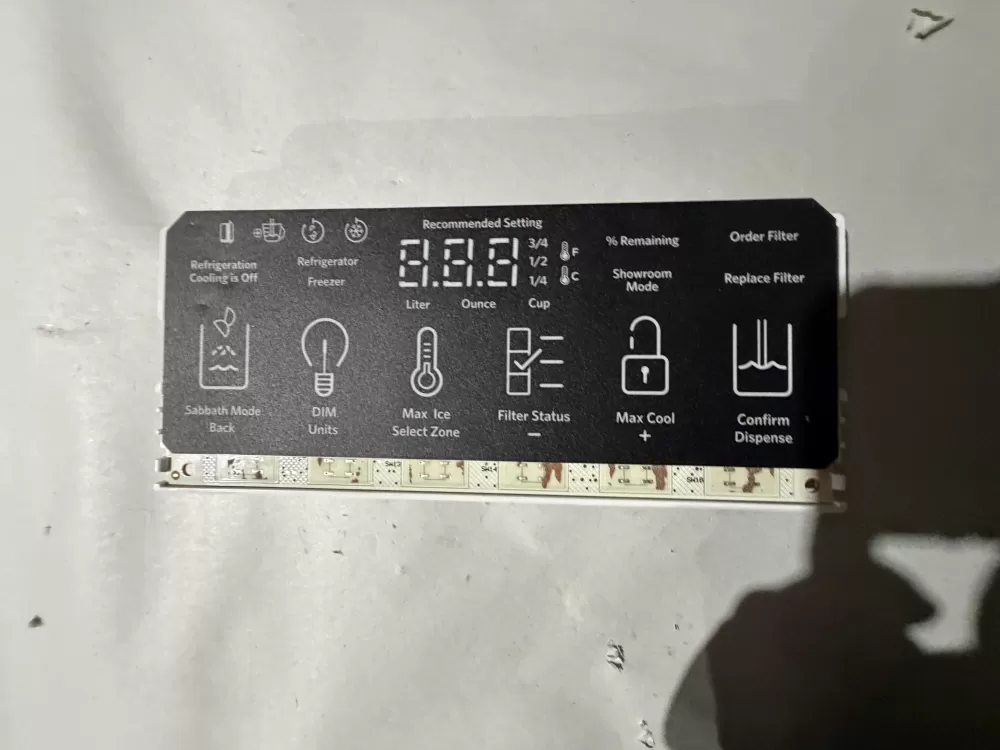 Whirlpool  KitchenAid W10852741 W10894103 W11106553 W11330971 PS12711953 Refrigerator Control Board Dispenser