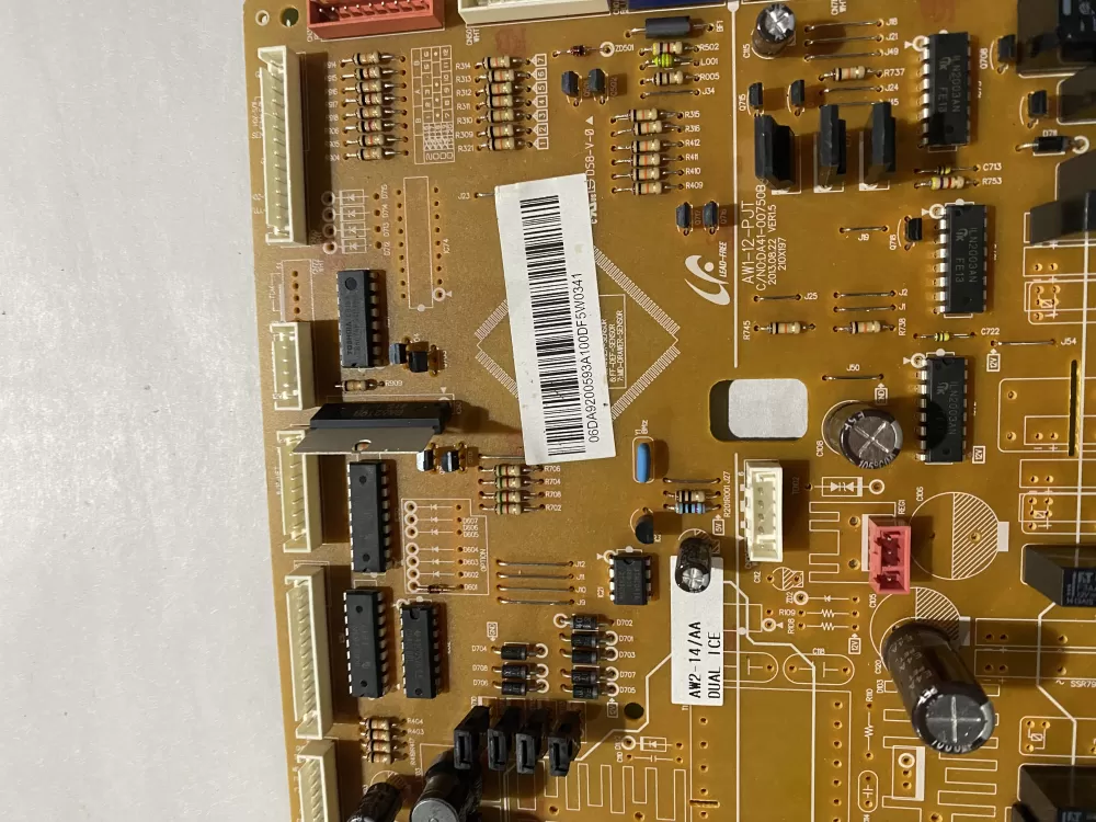 Samsung DA92 00593A DA94 02679A Refrigerator Control Board AZ200301 | BK2801