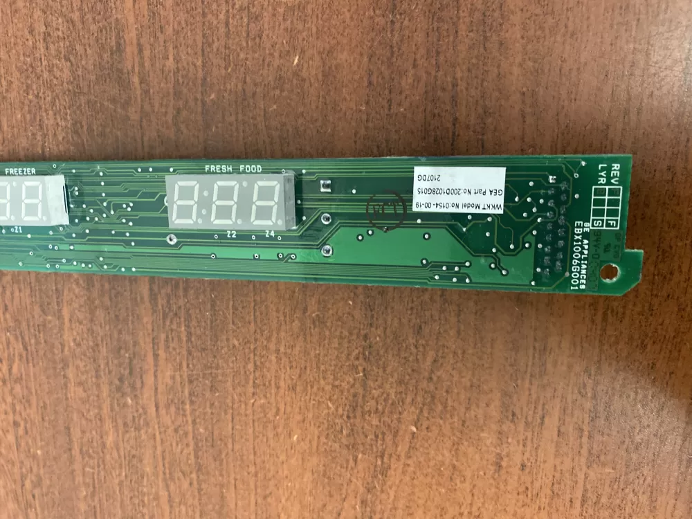 GE Refrigerator Display Control Board AZ53996 | BK1886
