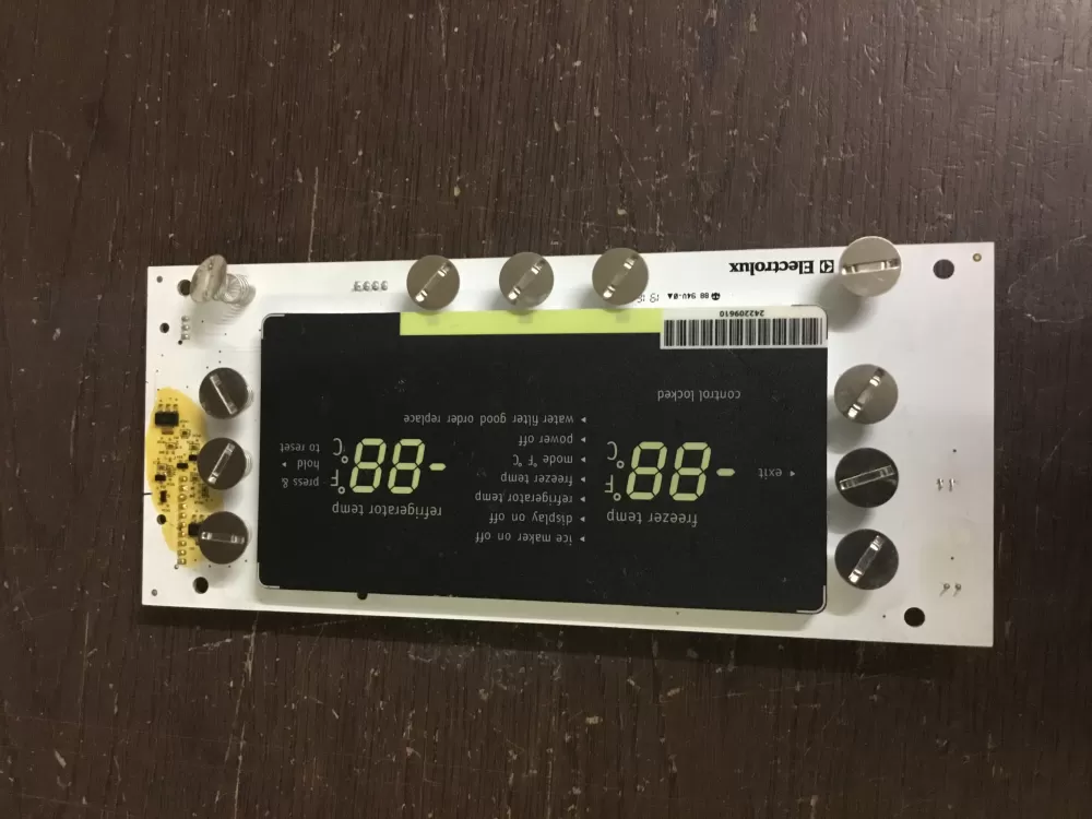 Electrolux  Frigidaire 242209727 Refrigerator UI Display Control Board