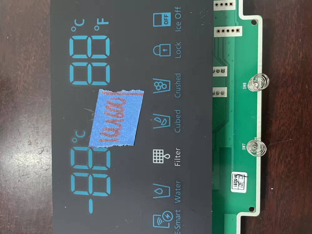Samsung DA92-00596A Refrigerator Dispenser Control Board AZ47123 | KM600