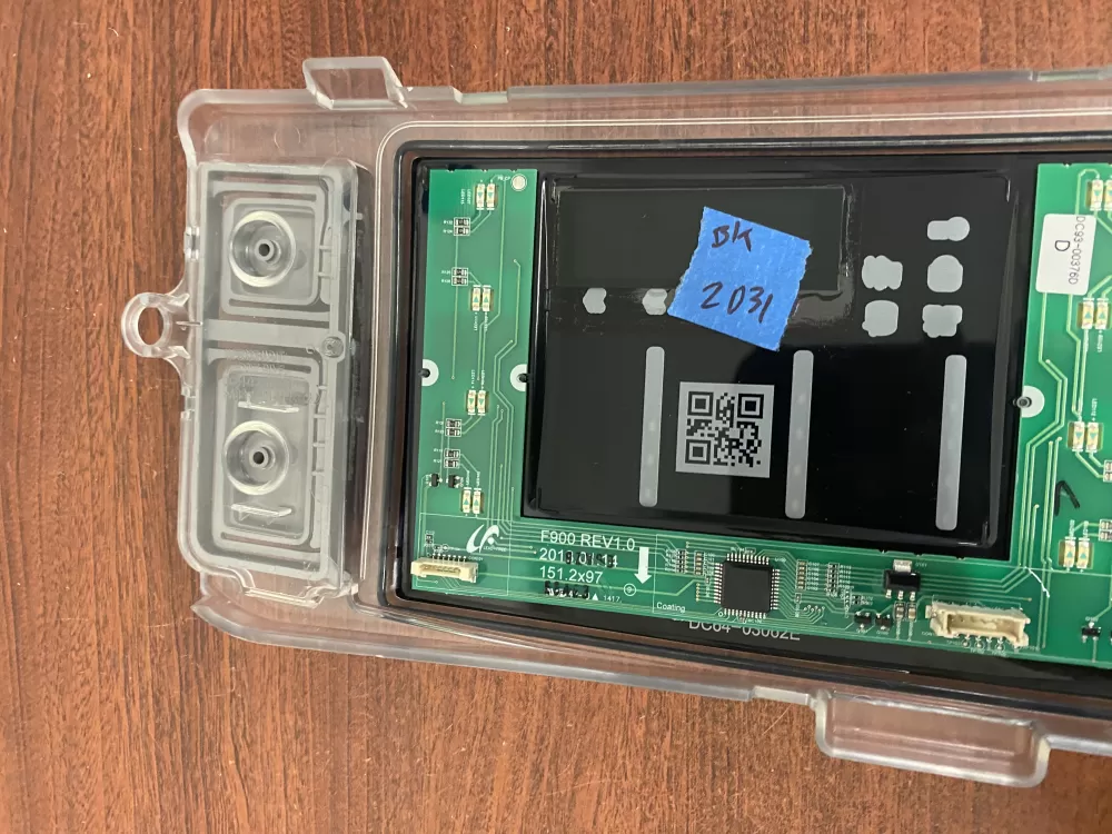 Samsung DC92-01607J DC94-06643A Dryer UI Control Board AZ59659 | BK2031